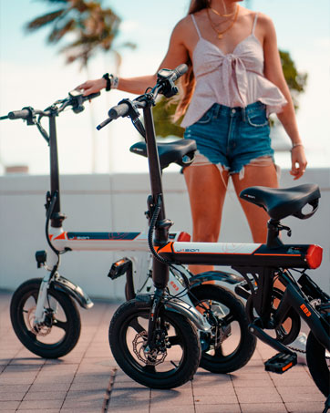 Jasion EB3 Foldable Electric Bike for Adults and Teens