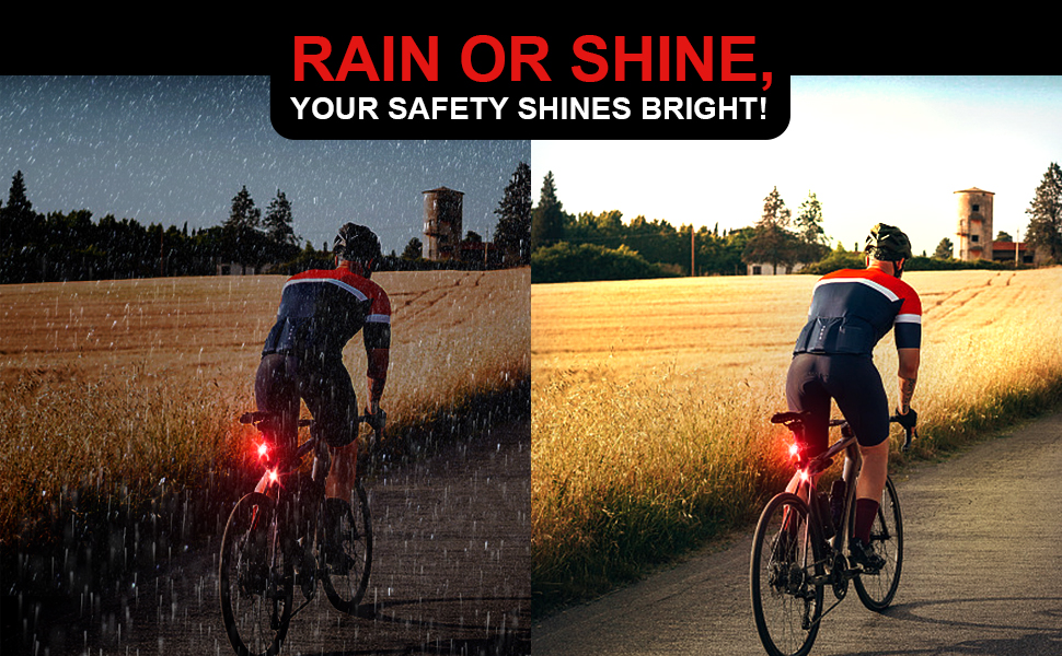 waterproof bike light