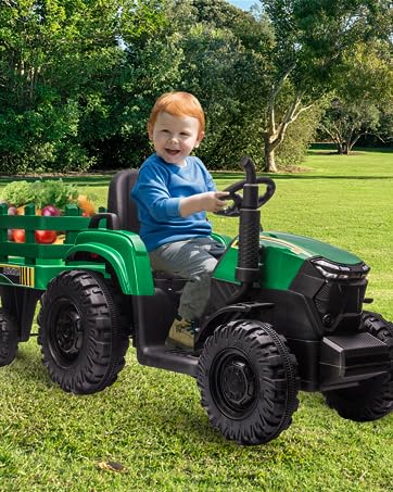 24v ride on tractor for kids