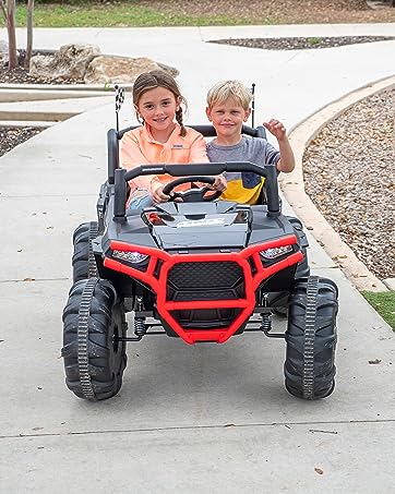 24v electric ride on utv car with 2 seaters