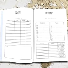 trip planner, road trip planner, vacation planner, travel checklist, gifts for travelers