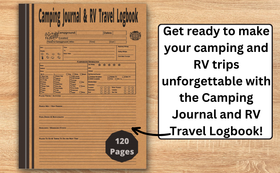 Camping Journal & RV Travel Logbook