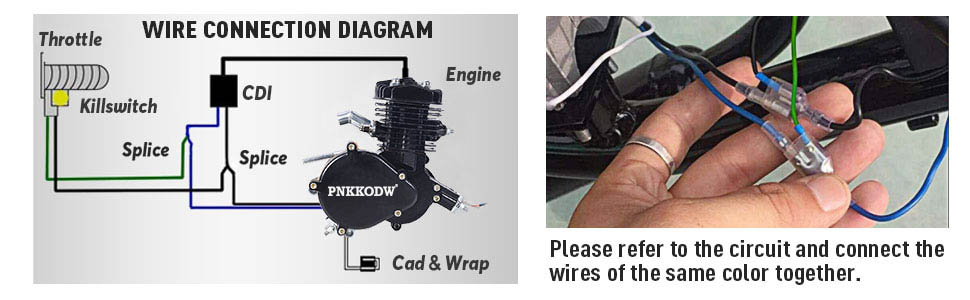 80cc motorized bike kit