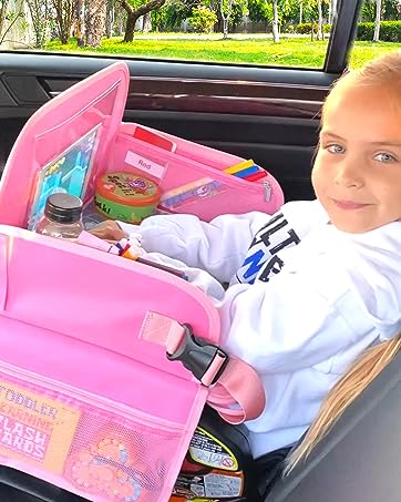 Car seat activity trays